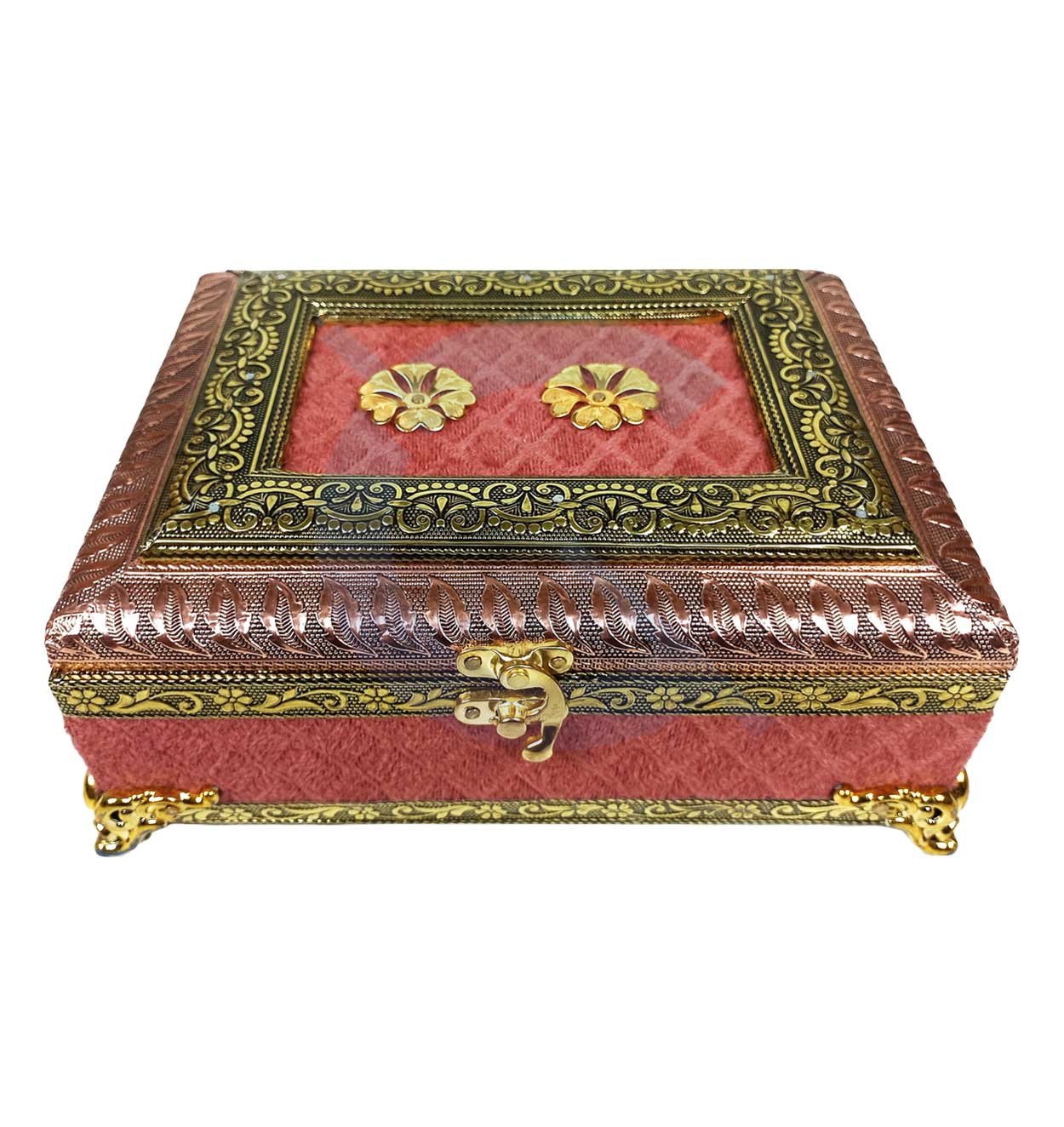 Decorative Royal GIft Box 4 Glass Jar